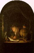 Gerrit Dou, Astronomer by Candlelight